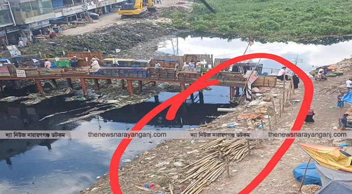 ডিএনডি খালের পাড় দখলের অভিযোগ বিএনপি নেতাকর্মীদের বিরুদ্ধে