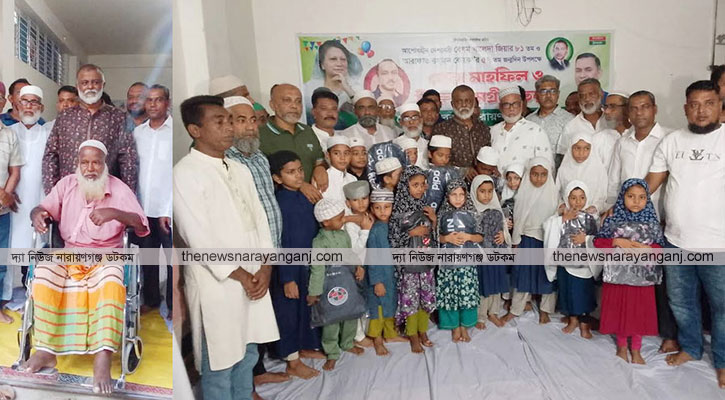 খালেদা জিয়ার জন্মদিনে খোরশেদের শিক্ষা সামগ্রী হুইল চেয়ার বিতরণ