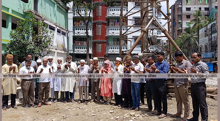 বেগম রোকেয়া খন্দকার পৌর উচ্চ বিদ্যালয়ের ভবনের নির্মাণ কাজ শুরু