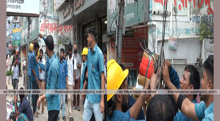 দুপুরে সংযোগ বিচ্ছিন্ন সন্ধ্যায় হকার বহাল