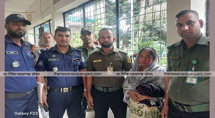 সোনারগাঁ স্বাস্থ্য কমপ্লেক্সে রোগীর চেইন ছিনতাই, নারী আটক