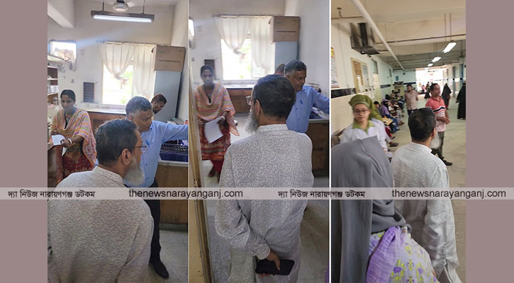 খানপুরে ৩০০ শয্যা হাসপাতালে আকস্মিক পরিদর্শনে এমপি কালাম
