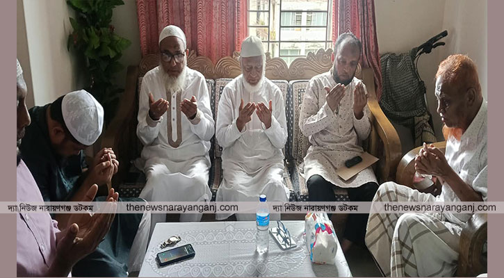 অসুস্থ মোস্তাকিম চৌধুরীকে দেখতে গেলেন জামায়াত নেতারা