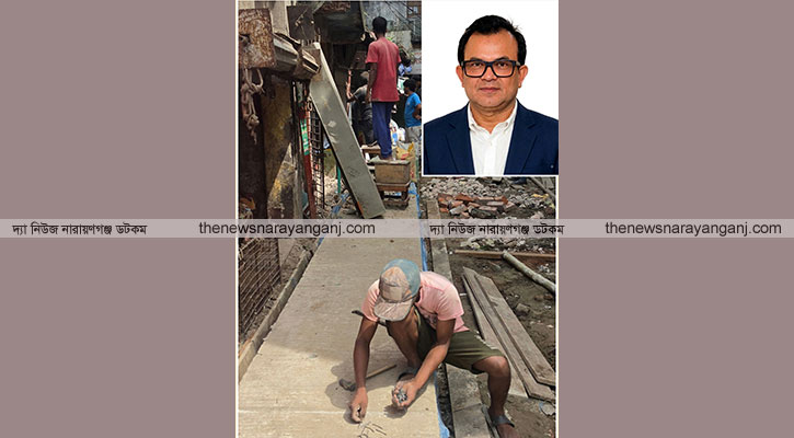রিয়াদ চৌধুরীর উদ্যোগে শতবর্ষের ফতুল্লা বাজারে উন্নতির ছোঁয়া