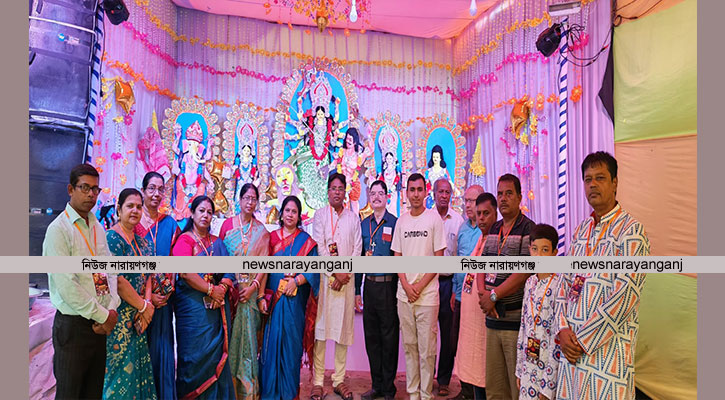 সিদ্ধিরগঞ্জ-ফতুল্লার বিভিন্ন পূজামণ্ডপ পরিদর্শনে ঐক্য পরিষদ