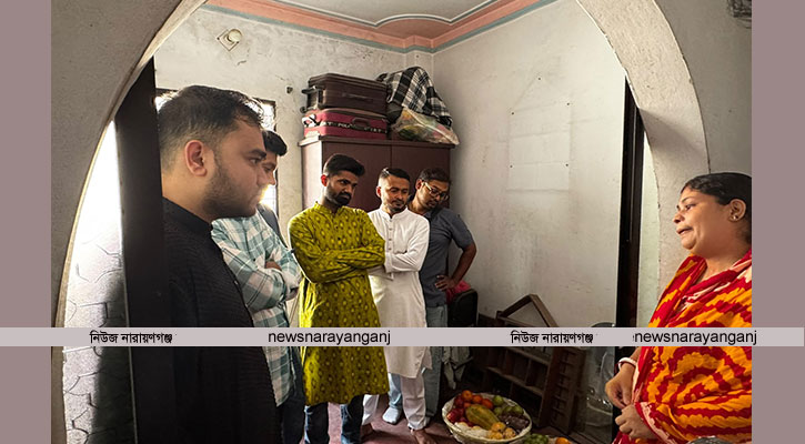 রিয়া গোপের পরিবারের সাথে এনসিপি নেতাদের সাক্ষাৎ