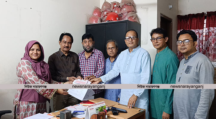 রেড ক্রিসেন্টে সেক্রেটারী পদে রেজার মনোনয়নপত্র সংগ্রহ