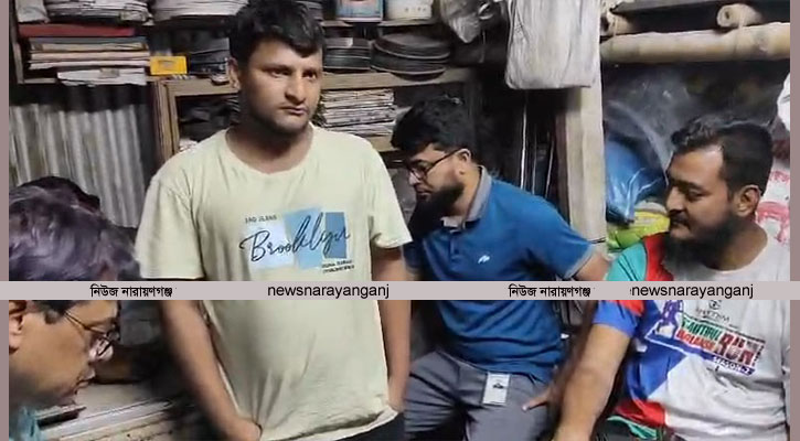 মাসদাইরে ভাঙারী দোকানে জুয়া, আটক ৩