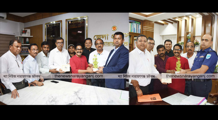 লাঙ্গলবন্দ স্নানোৎসব সফলভাবে সম্পন্ন হওয়ায় ডিসি এসপিকে শুভেচ্ছা