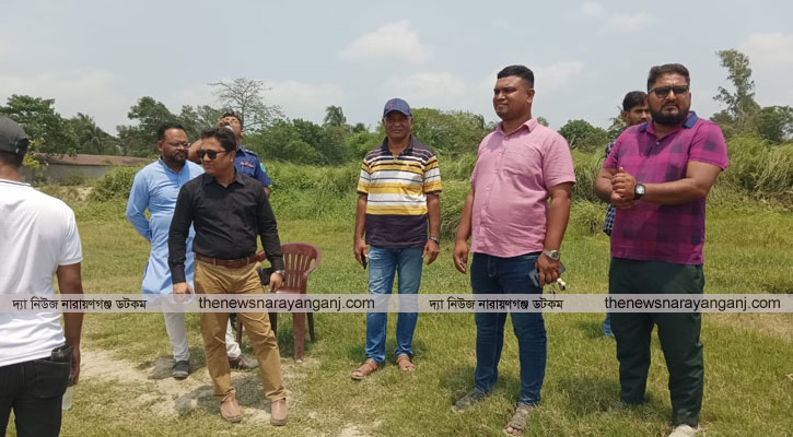 মাটি কাটা বন্ধে ভ্রাম্যমান আদালতের অভিযান, ৪টি এক্সেভেটর জব্দ