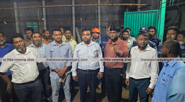 নারায়ণগঞ্জে অটোরিকশার গ্যারেজে ডিপিডিসির অভিযান