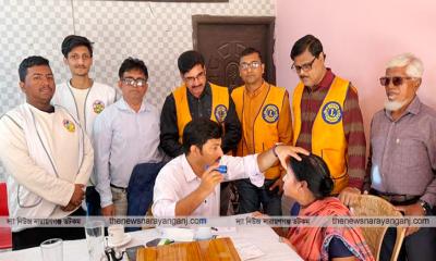 বিদ্যানিকেতনে ৪০০ জনের চিকিৎসা