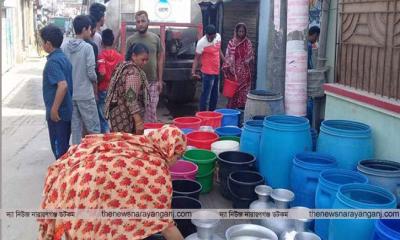 নারায়ণগঞ্জে কমছে ভূগর্ভস্থ পানি