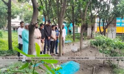 শহীদ আদিলের কবর জিয়ারতে ওরিয়রস অব জুলাই নবগঠিত কমিটি