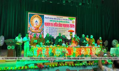 ধর্মদান মানুষের মনকে পবিত্র করে : ভদন্ত ধর্মানন্দ মহাথেরন