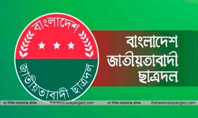 ফতুল্লায় পুলিশের গাড়িতে উঠে ছাত্রদলের দুই গ্রুপের সংর্ঘষ