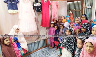 রিয়াজুল জান্নাতের মানবতার ঘরে ব্যাপক সাড়া