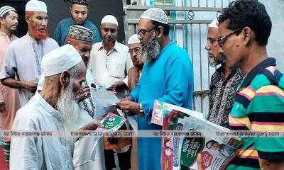 বন্দরে মাসুদের পক্ষে ৩১ দফা নিয়ে মাঠে নেতাকর্মীরা