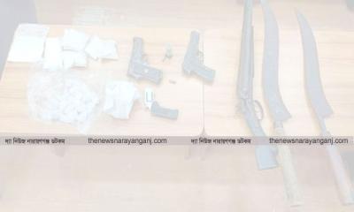 চনপাড়ায় যৌথ অভিযান, অস্ত্র ও মাদক উদ্ধার আটক ১