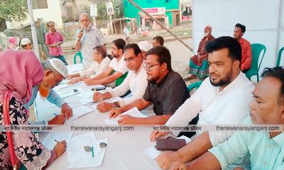 কুতুবপুরকে নাসিকে অন্তর্ভুক্তি করতে গণস্বাক্ষর কর্মসূচি