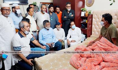 রাজীবের শয্যা পাশে মাসুদ খোরশেদ