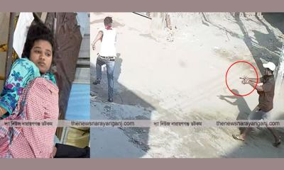 র্যাবকে লক্ষ্য সন্ত্রাসী জাহিদের গুলিতে তরুণী গুলিবিদ্ধ