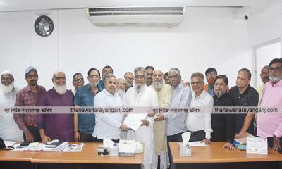 নারায়ণগঞ্জ ক্লাব নির্বাচনে সভাপতি পদে মনোনয়ন নিলেন বদু