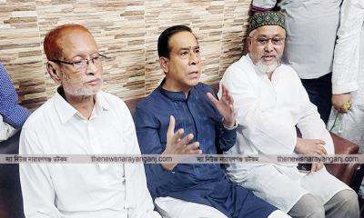 বিতর্কিত মজিদ হাসানের বাড়িতে বিএনপির প্রার্থী মাসুদ