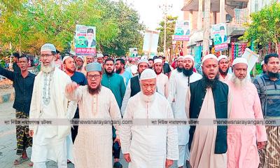 সাধারণ ভোটারদের সঙ্গে মাঈনউদ্দিনের মেলবন্ধন