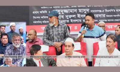 খোরশেদকে ধন্যবাদ জ্ঞাপন ডেভিড পরিবারের