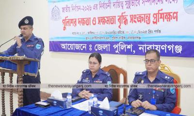 নির্বাচনের নিরপেক্ষ ও পেশাদারিত্ব বজায় রাখার পরামর্শ দিলেন এসপি