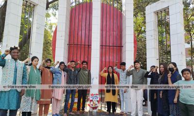 বুদ্ধিজীবী দিবসে বুদ্ধিজীবীদের স্মরণে ছাত্র ফ্রন্টের শ্রদ্ধা