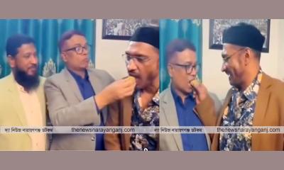 বিএনপির মিষ্টি খেলেন জাকির খান