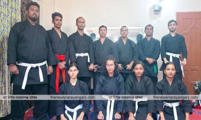 কিকবক্সিংয়ে নারায়ণগঞ্জ জেলা টিম