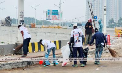 ৩০০ ফিটে পরিচ্ছন্নতায় মাসুদুজ্জামানের উদ্যোগ