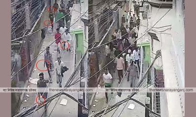 দেওভোগে অস্ত্রের মহড়ায় নীরব প্রশাসন