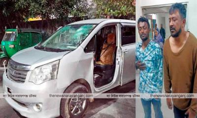 ডিবি পুলিশ পরিচয়ে অপরহণকালে জনতাকর্তৃক দুইজন আটক