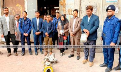 জাগরণ ডাইং গ্যাস ও বিদ্যুৎ সংযোগ বিচ্ছিন্ন করলো ভ্রাম্যমান আদালত