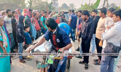 সিদ্ধিরগঞ্জে ড্রামের ভেতরে মোহাম্মদের মরদেহ