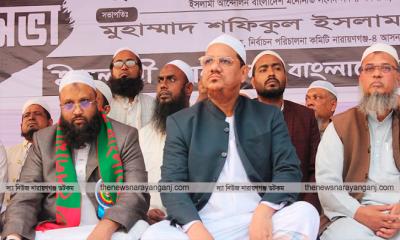 হাতপাখার সিরাজীর পক্ষে ভোট চাইলেন চরমোনাই পীর