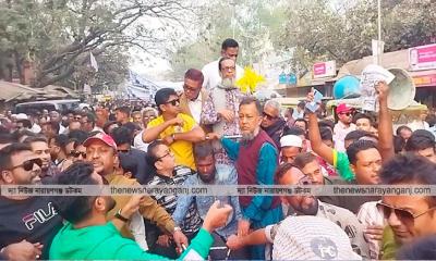 ধানের শীষের আবুল কালামের নির্বাচনী প্রচারণায় গণজোয়ার