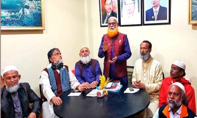 বন্দরে ধানের শীষ প্রতিককে বিজয়ী করার লক্ষে শাহীমসজিদ উঠান বৈঠক