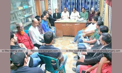 সাংবাদিকদের সঙ্গে মতবিনিময় করলেন মোহাম্মদ আলী