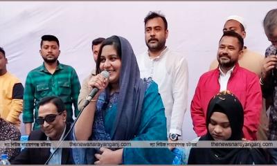 হিন্দুসম্প্রদায়ের কাছে কালামের পক্ষে পুত্রবধূর ভোট প্রার্থনা