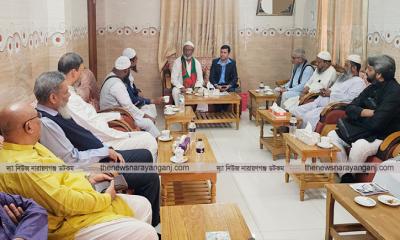 আশ্রমের উন্নয়ন ও পার্কিং সমস্যার সমাধানের প্রতিশ্রুতি গোলাম মসীহর