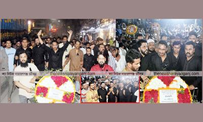 একুশের প্রথম প্রহরে জাকির খানের শ্রদ্ধাঞ্জলী