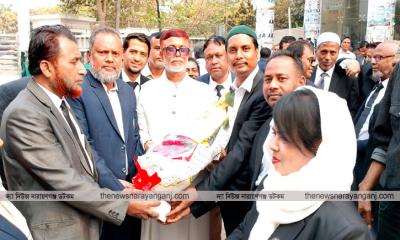 সাখাওয়াতকে শুভেচ্ছা জানাল আইনজীবী ফোরাম