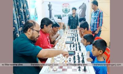 রেপিড রেটিং দাবায় সিনিয়রে আবু হানিফ জুনিয়রে নাবা চ্যাম্পিয়ন