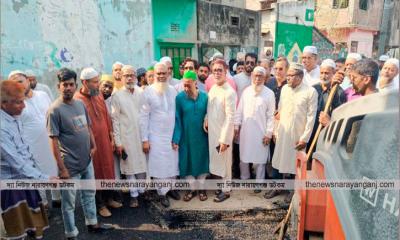 সড়কে নামলেন প্রশাসক, অনুপযোগী রাস্তা দ্রুত সংস্কারের আশ্বাস