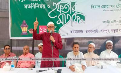 অপরাধ সামাজিক শান্তি নিরাপত্তাকে হুমকির মুখে ফেলছে : রিয়াদ চৌধুরী